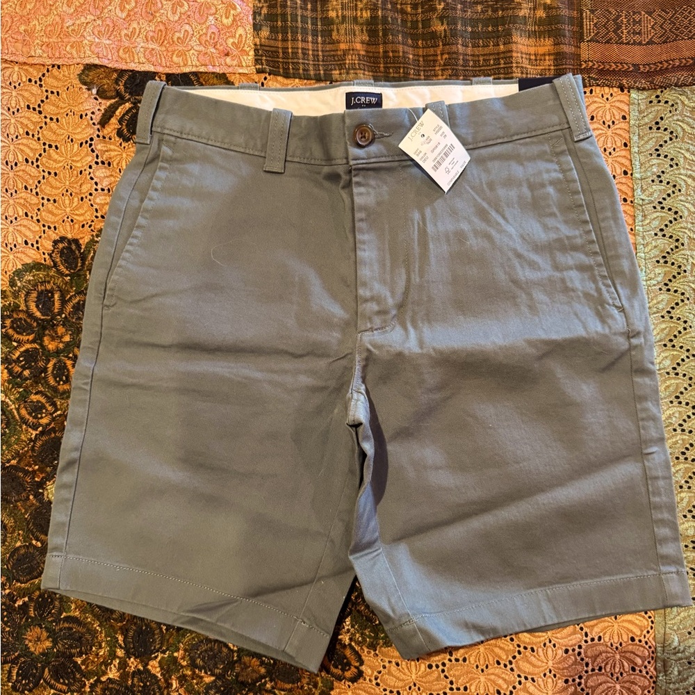 J.Crew 9” Inseam Chino Shorts - Size 29, Grey